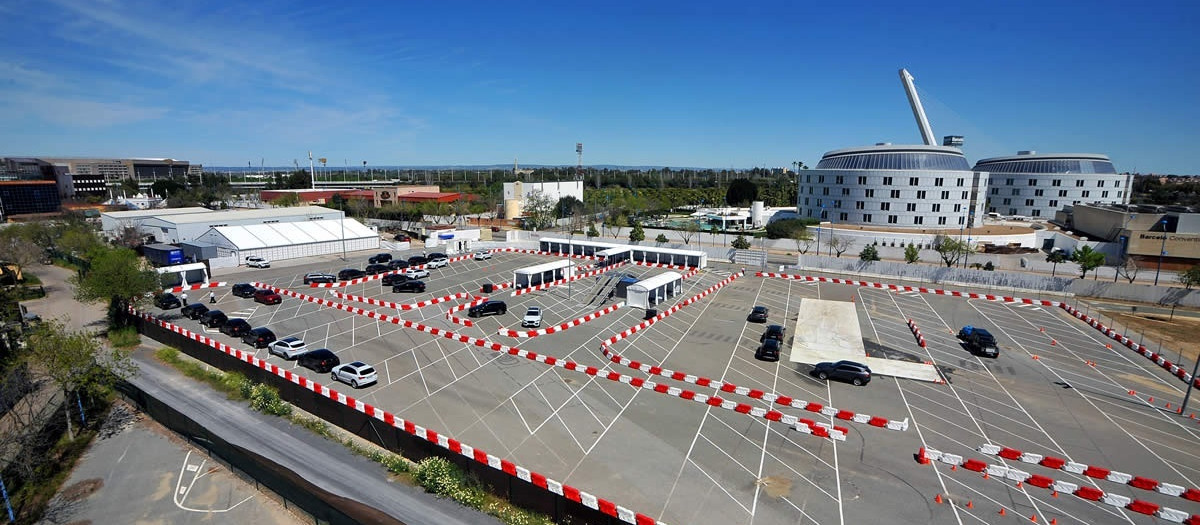 Aparcamiento de Isla Mágica (Sevilla)

REMITIDA / HANDOUT por ISLA MÁGICA
Fotografía remitida a medios de comunicación exclusivamente para ilustrar la noticia a la que hace referencia la imagen, y citando la procedencia de la imagen en la firma
07/3/2026