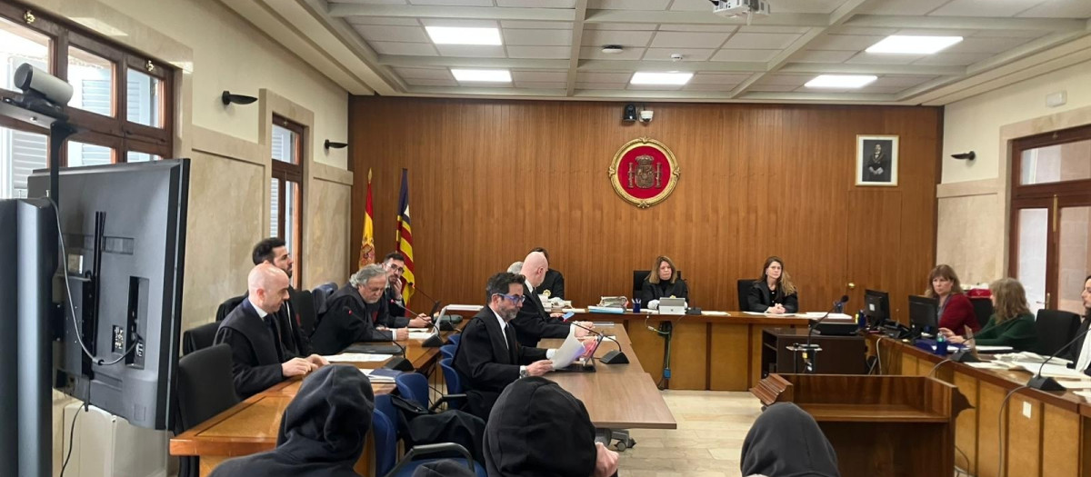 Los acusados, este lunes en la Audiencia Provincial de Baleares

EUROPA PRESS
09/3/2026