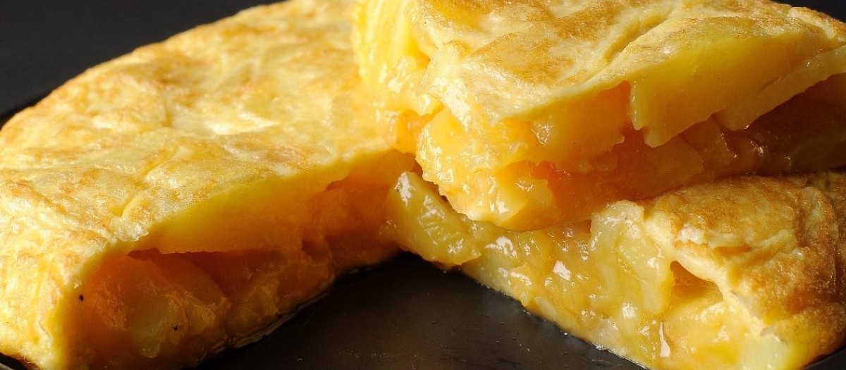 Una tortilla de patata