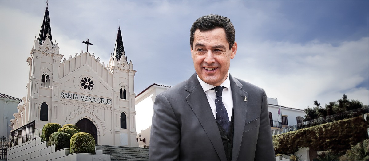 Juanma Moreno, en Alhaurín de la Torre