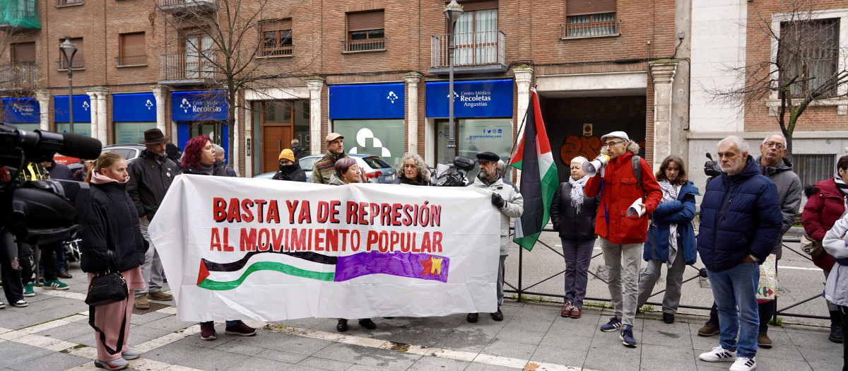 Declaración ante el juzgado de las personas denunciadas por las manifestaciones pro Palestina durante la Vuelta Ciclista