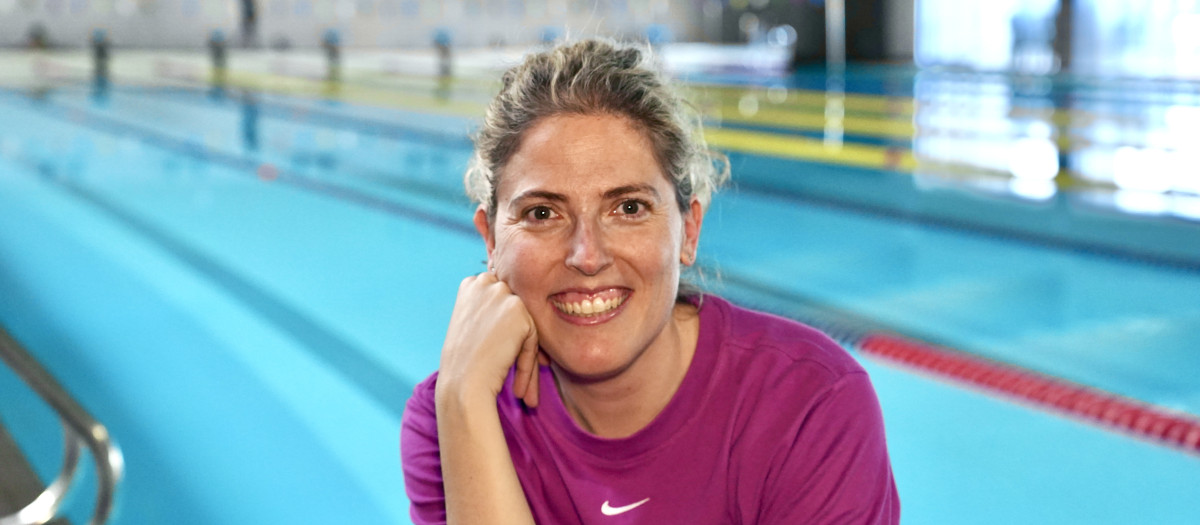 La nadadora Laura López Valle