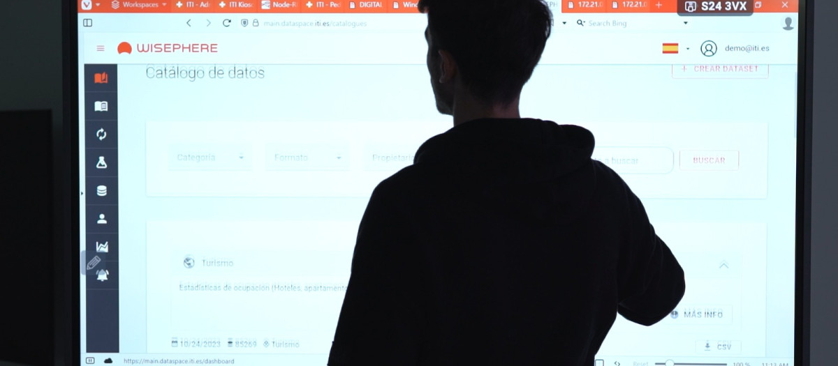 Imagen de archivo de un ejemplo de redes sociales