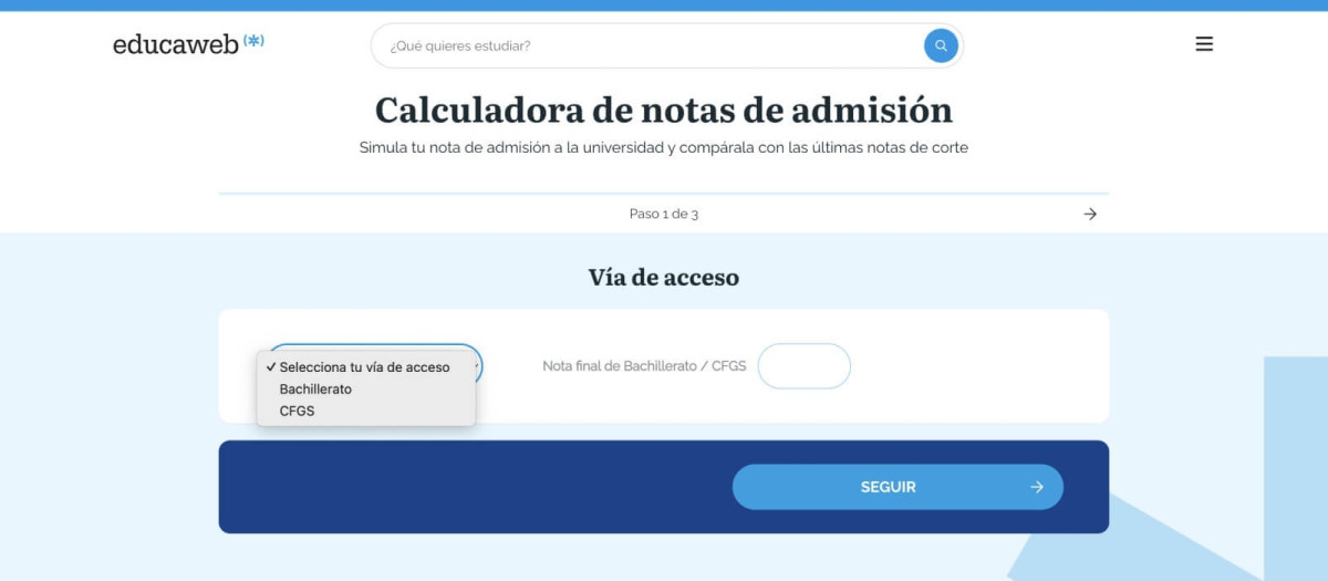 (Foto de ARCHIVO)
Calculadora de notas de admisión