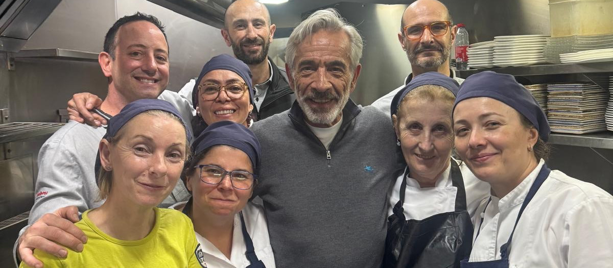 Imagen del actor Imanol Arias en el Bar Ricardo de Valencia.