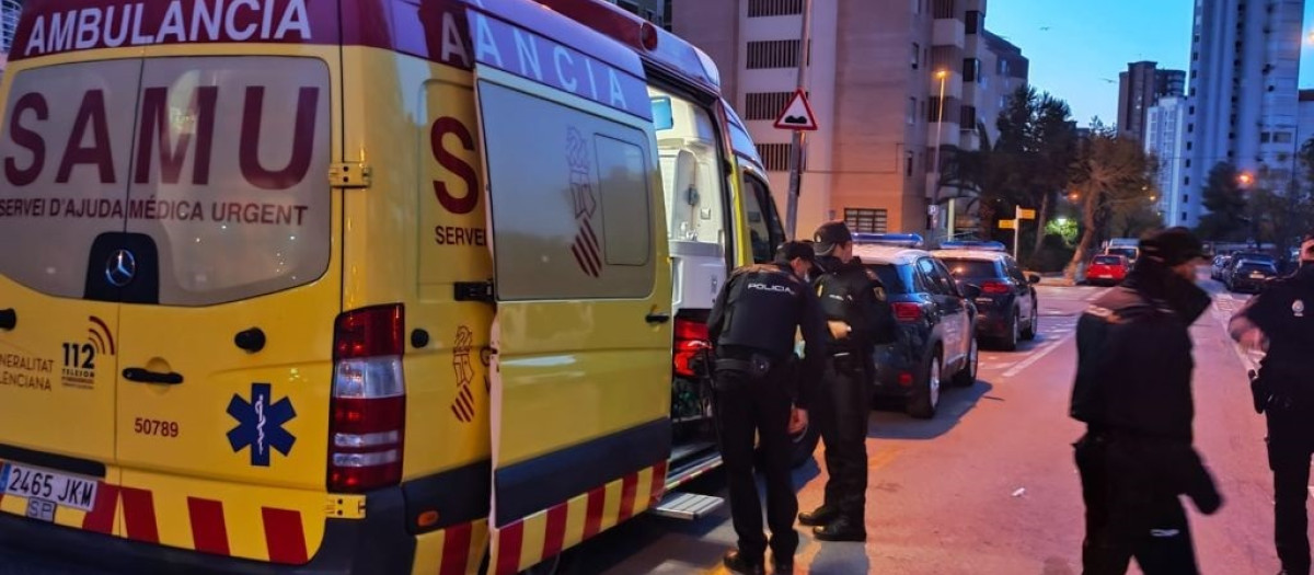 Imagen de archivo de una imagen de un SAMU de Alicante