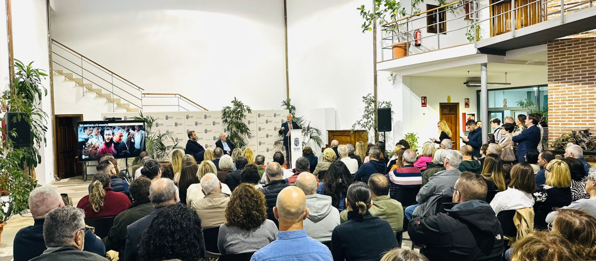 Homenaje a José Antonio Ortega Lara en Arganda del Rey