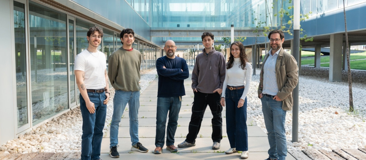 Imagen del equipo de investigadores de la Universidad Politécnica de Valencia