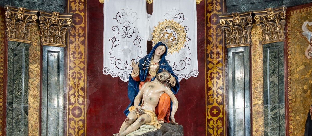 Imagen de la Virgen de la Caridad, patrona de Cartagena