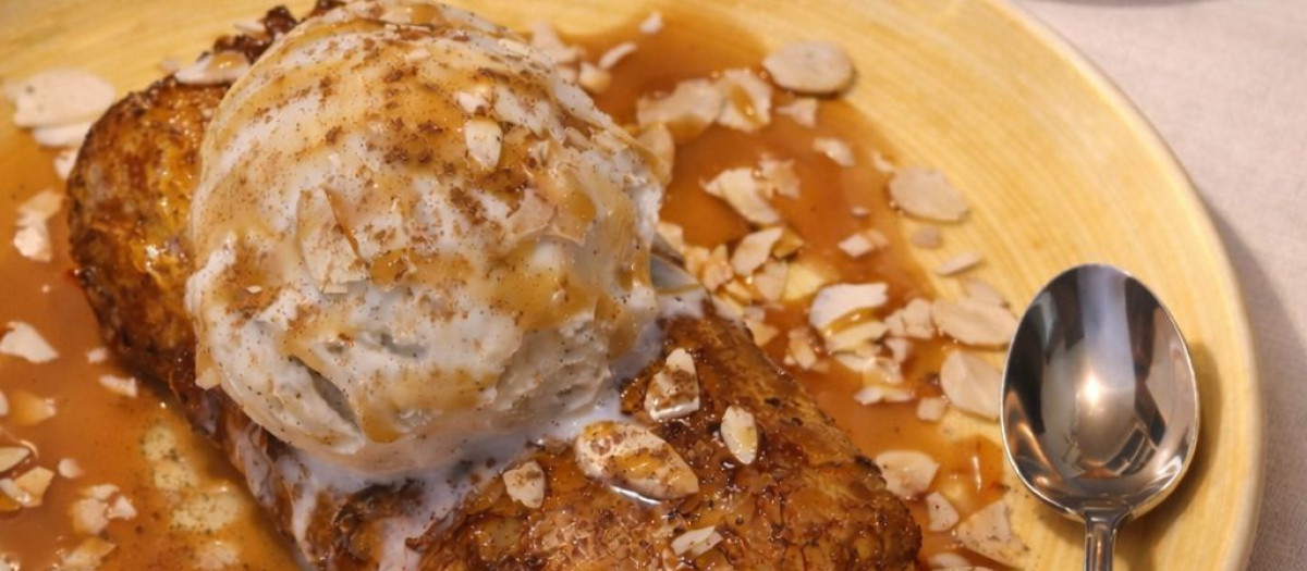 Una de las torrijas gallegas destacadas