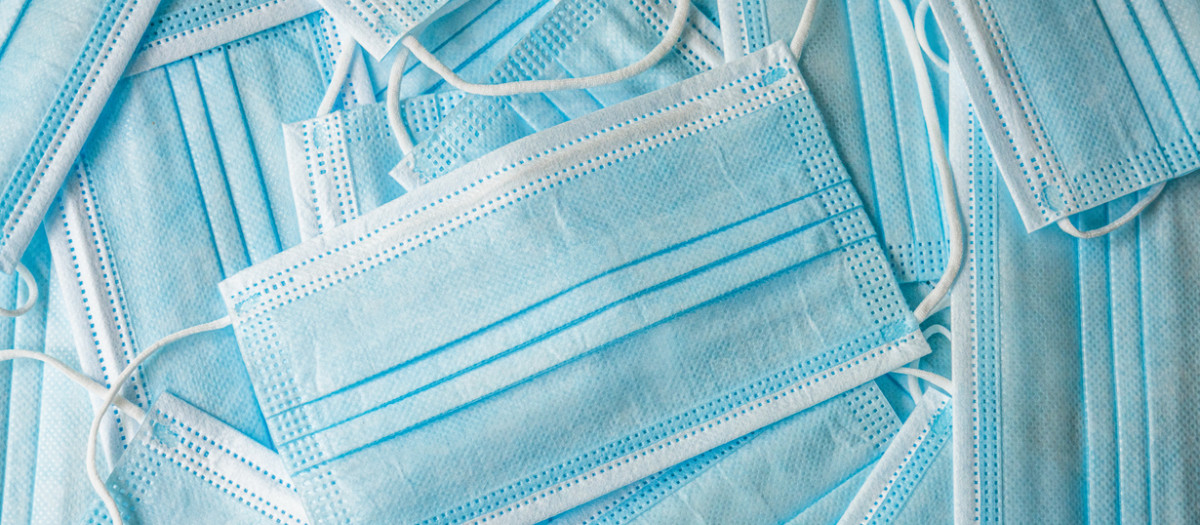 Imagen de archivo de mascarillas