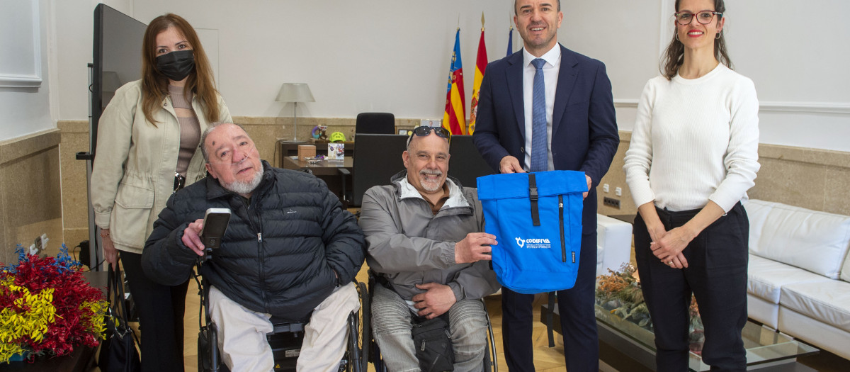 Imagen de la reunión celebrada este viernes en la Diputación de Valencia