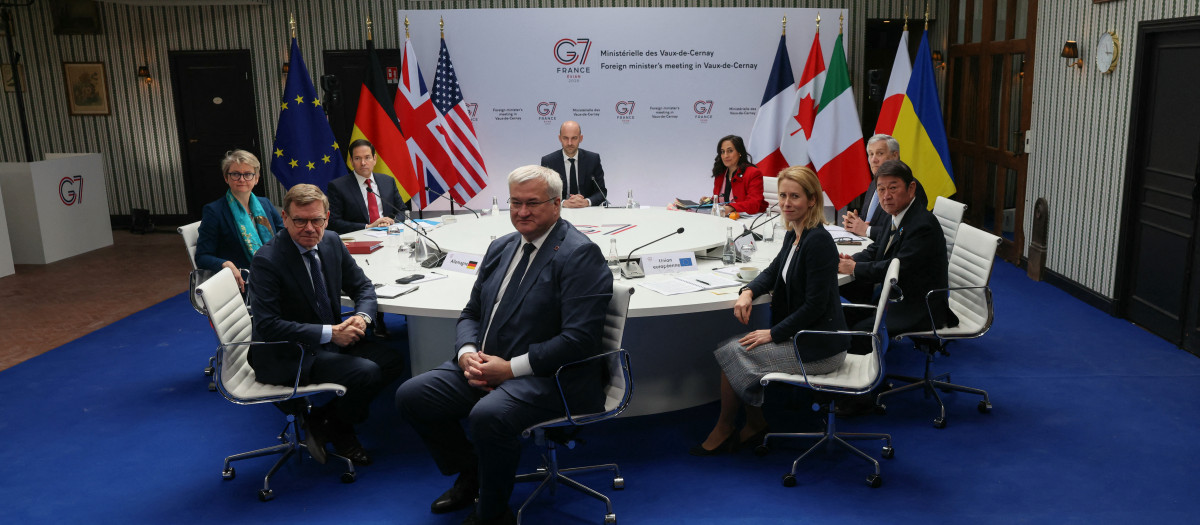 Los ministros de Exteriores del G7 reunidos en Francia