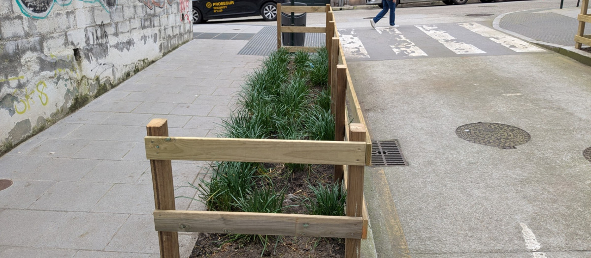 Protecciones de Madera en Los Mallos