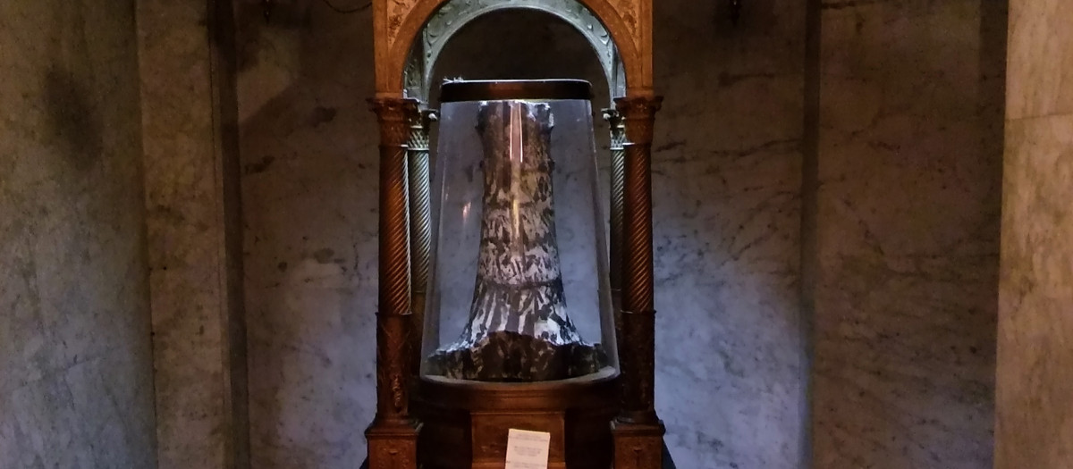 Columna de la flagelación de Jesús. Santa Prassede