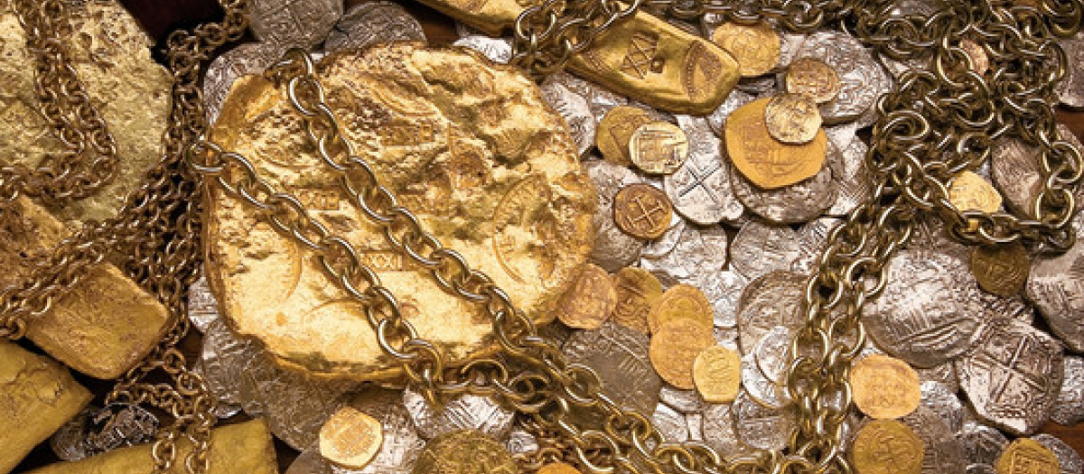 Tesoro recuperados de galeones españoles