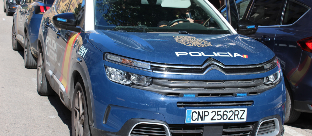 Imagen de archivo de una patrulla de la Policía Nacional