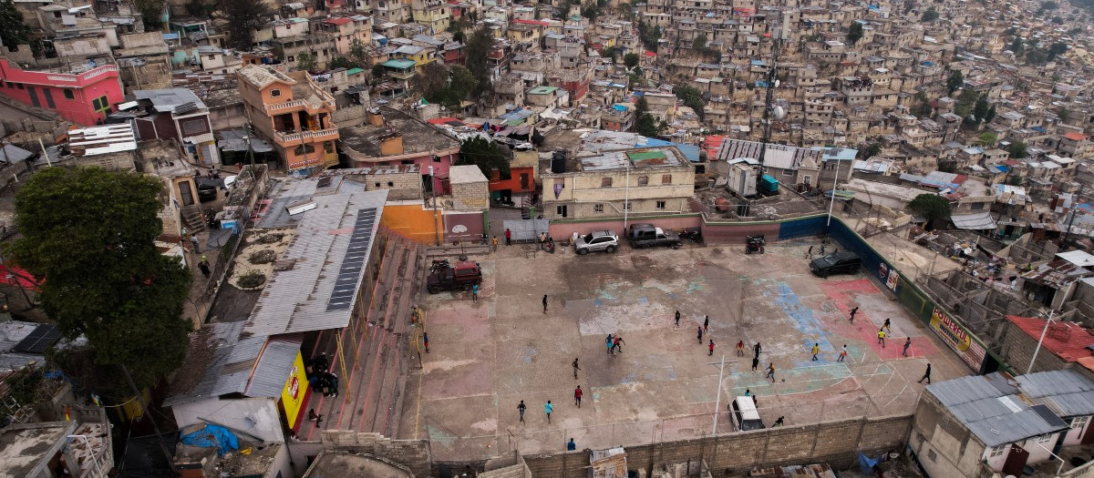 Imagen aérea de Port-au-Prince (Haití) este mes de marzo de 2026