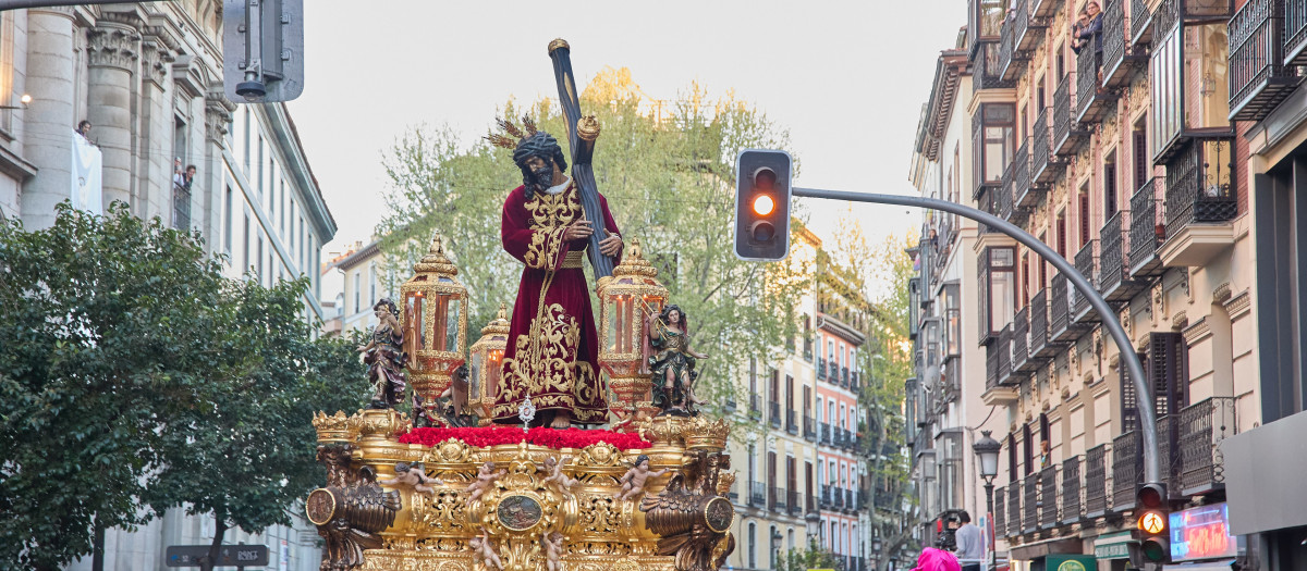 Procesión de Jesús del Gran Poder y Virgen de la Macarena, a 6 de abril de 2023