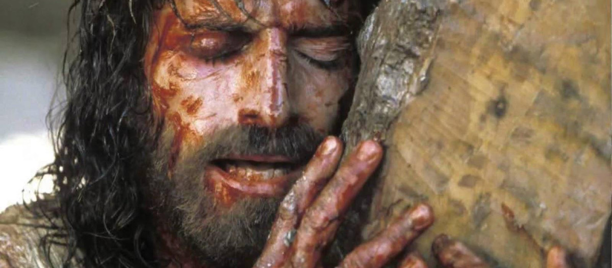 Fotograma de la película Pasión por le Cristo