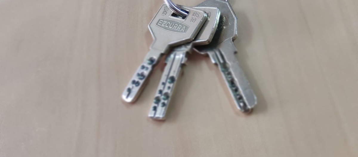 Imagen de las llaves de una vivienda