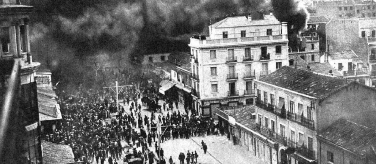 quema de Iglesias y conventos ocurrida en Madrid el 11 de mayo de 1931, durante el Gobierno de la Segunda República Española