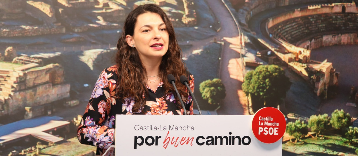 La diputada del grupo socialista en las Cortes de Castilla-La Mancha Paloma Jiménez

Eva Ercolanese/PSOE / Europa Press
08/4/2026