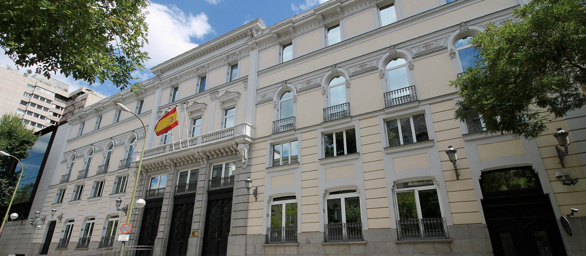 Sede del Consejo General del Poder Judicial de España, Madrid.