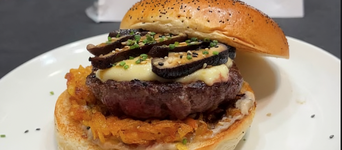 La hamburguesa premiada en el Salón Gourmets de Madrid