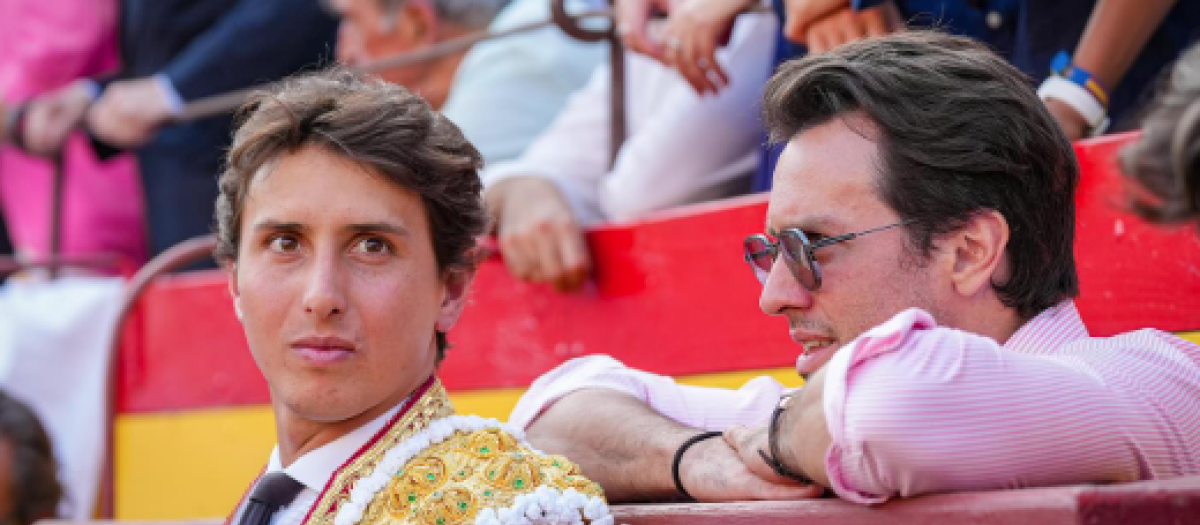 Roca Rey y su hermano