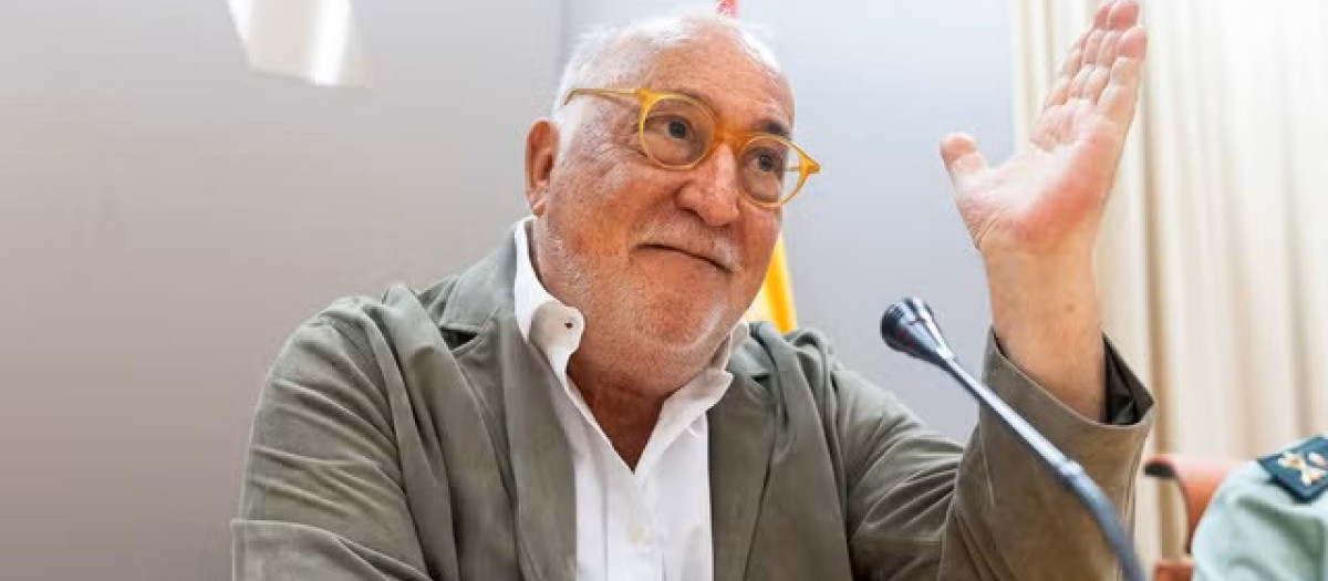 Pere Navarro en una de sus últimas comparecencias