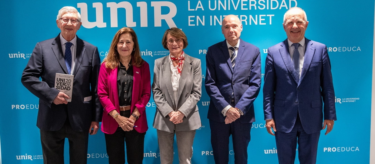 El Gobierno prepara un RD de enseñanzas universitarias que regulará por primera vez el uso de IA en el aula.

REMITIDA / HANDOUT por UNIR
Fotografía remitida a medios de comunicación exclusivamente para ilustrar la noticia a la que hace referencia la imagen, y citando la procedencia de la imagen en la firma
14/4/2026