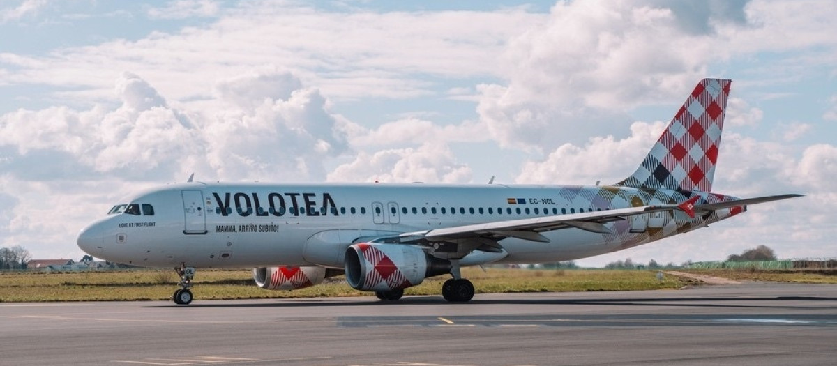 Avión de Volotea.