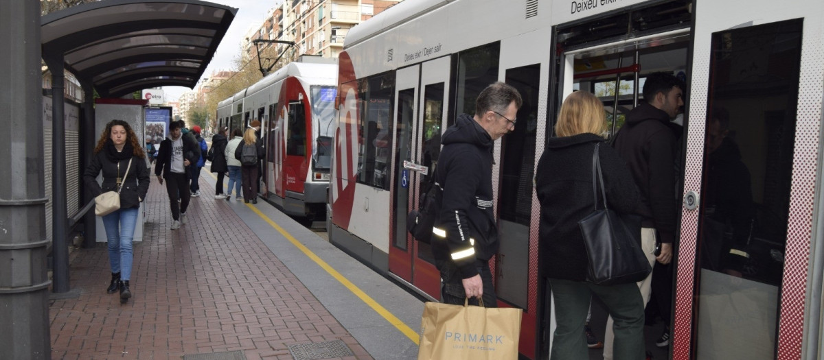Imagen de una unidad de Metrovalencia