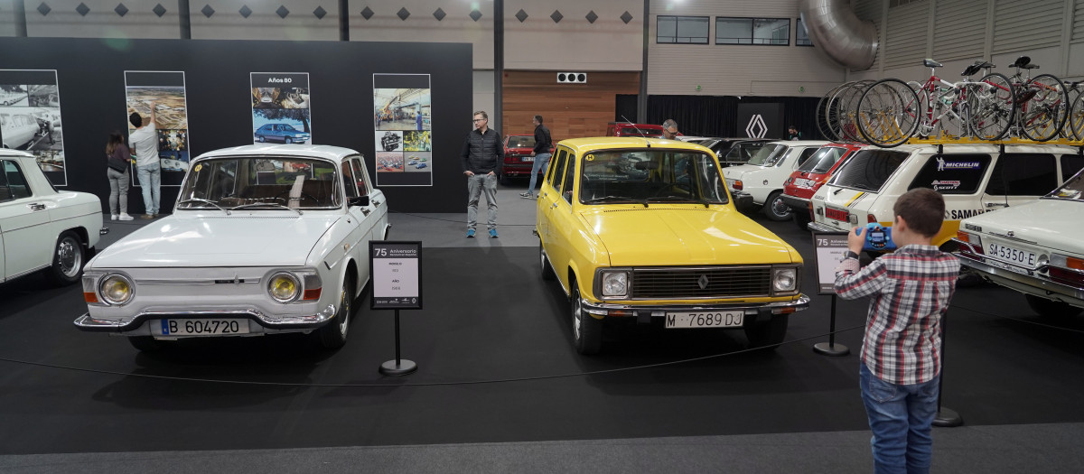 Renault Group expone en Retro Valladolid sus modelos historia para celebrar su 75º aniversario