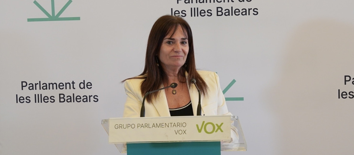 Manuela Cañadas, portavoz de Vox