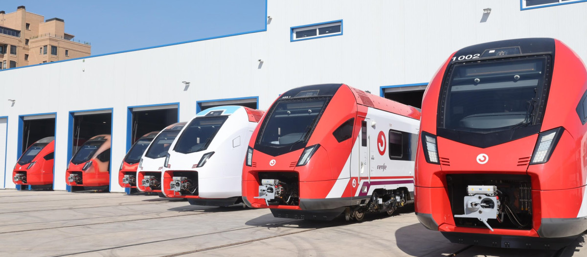 Nuevos trenes fabricados por Stadler para Cercanías Madrid
