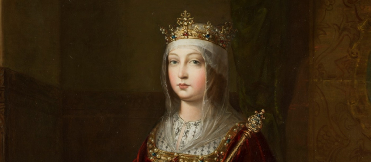Retrato de Isabel la Católica, por Luis de Madrazo y Kuntz