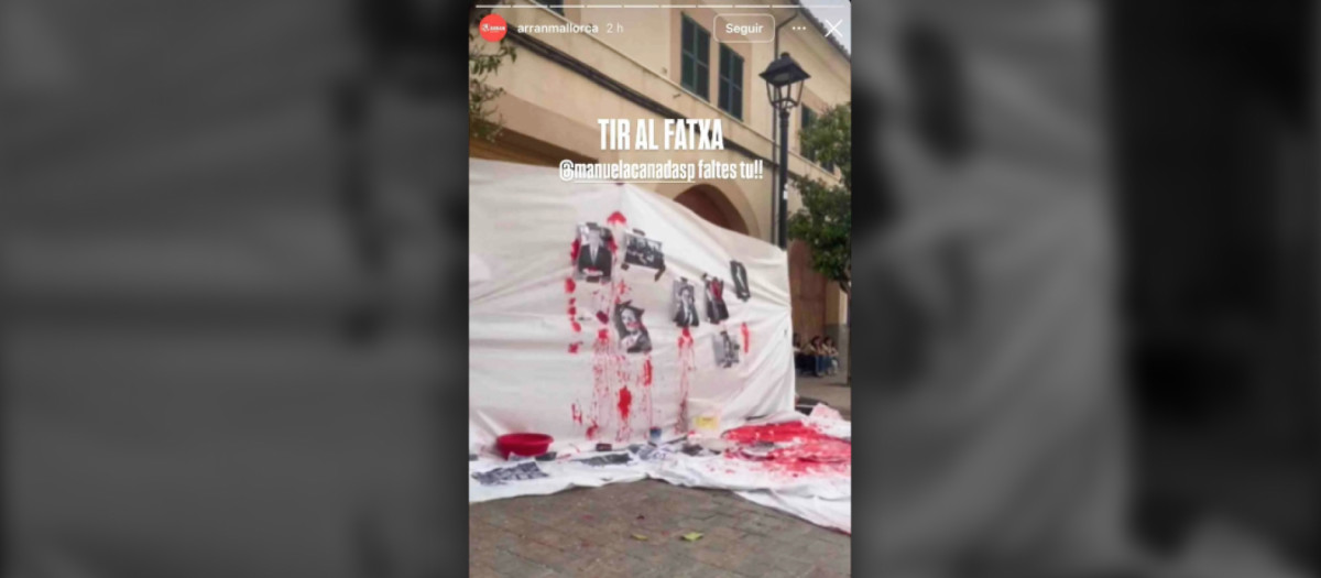 Imagen colgada en redes