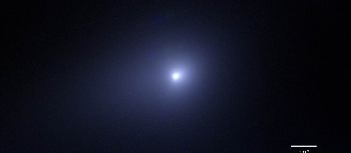 Cometa interestelar 3I/ATLAS (C/2025 N1) captado por el Telescopio Subaru el 13 de diciembre de 2025