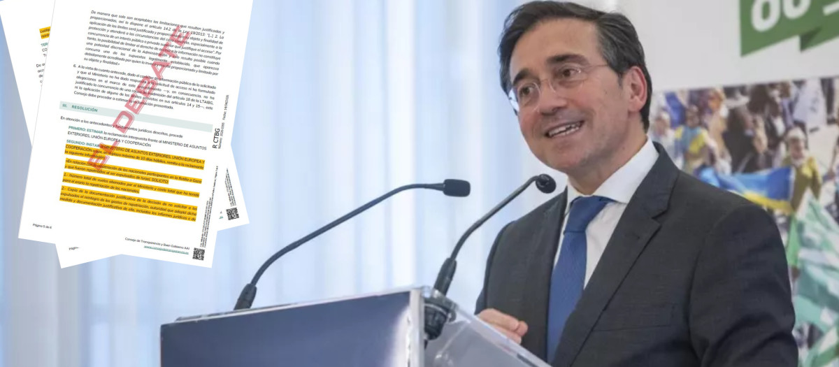 El ministro de Asuntos Exteriores, José Manuel Albares