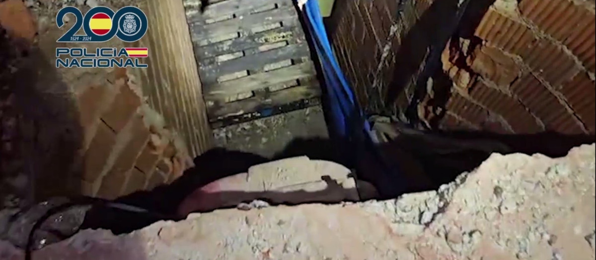 Narcotúnel encontrado en Ceuta