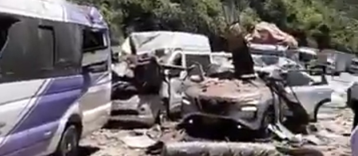 Imágenes del atentado ocurrido al suroeste de Colombia