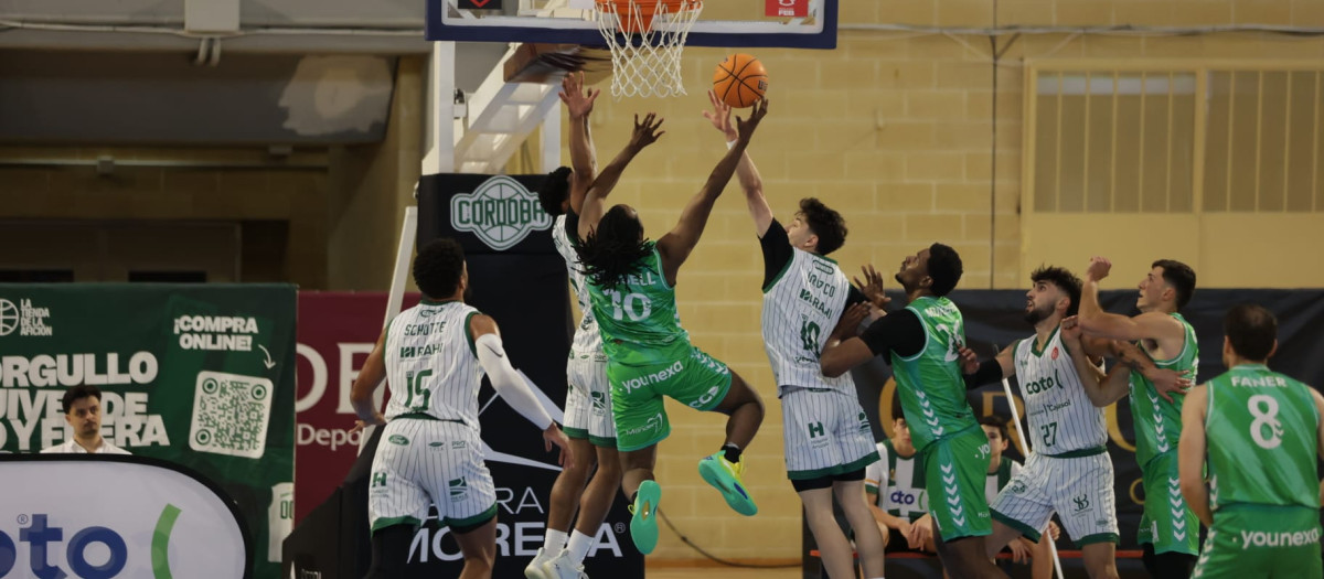 Lance del partido disputado en Vista Alegre