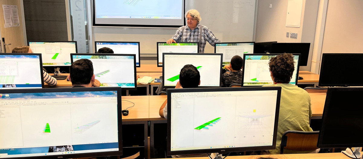 Imagen de uno de los talleres de la UPV