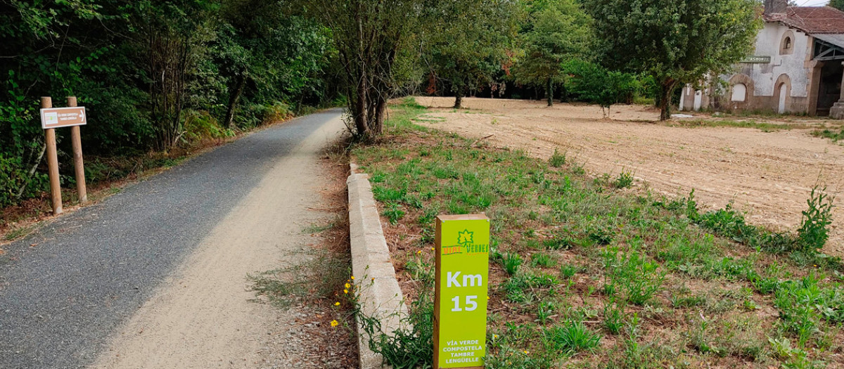 La vía verde más grande de Galicia.