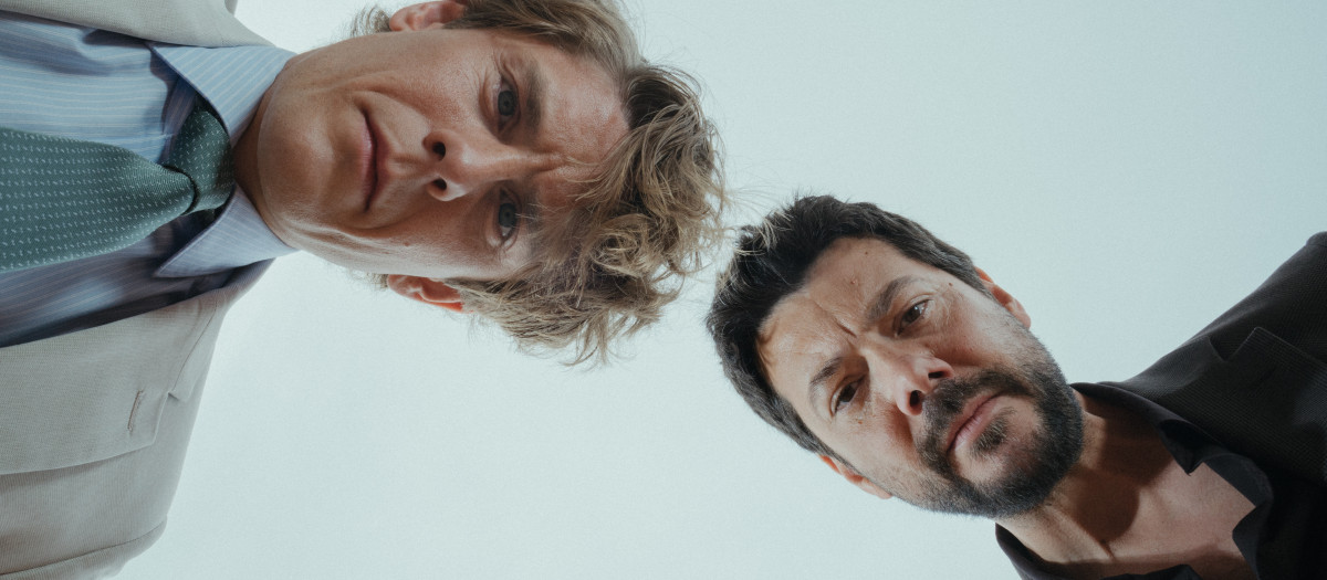 Patrick Criado y Álvaro Morte, en el remake de Nueve Reinas