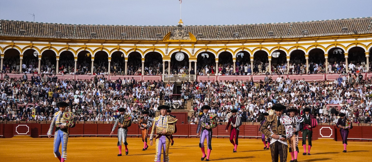 La Feria de Abril ha colgado hasta nueve tardes el cartel de «No hay billetes»