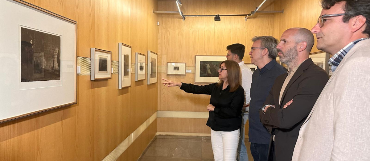 Inauguración de la exposición de Ricardo Baroja en el Museo de Bellas Artes de Córdoba