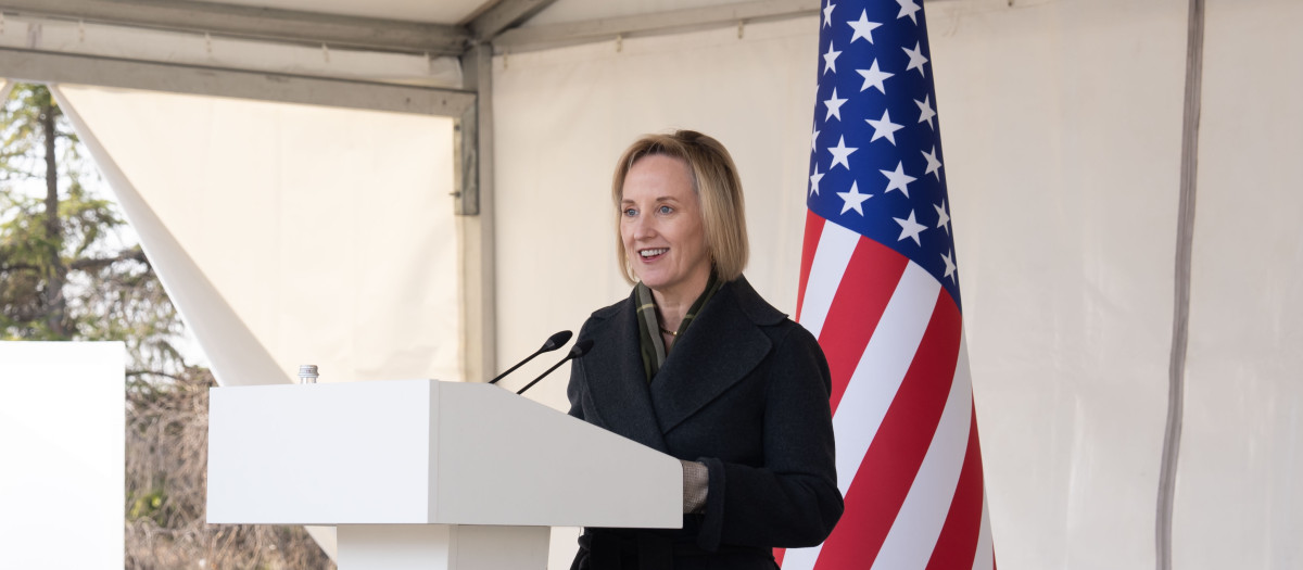 Julia Davis, encargada de negocios de Estados Unidos en Ucrania